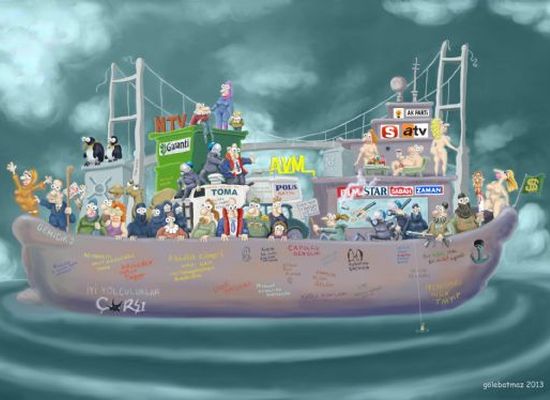 AK Parti şikâyet etti, Gezi karikatürlerine soruşturma başlatıldı