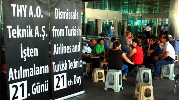 Havada çalışmak da zor direnmek de  