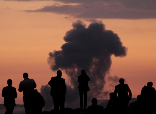 ABD'den Kobane'ye mühimmat desteği