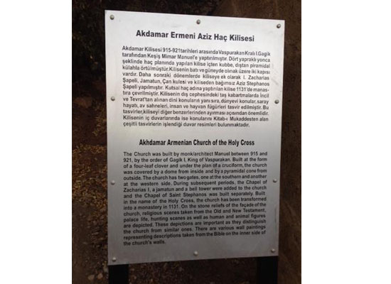 Türkiye’den ‘Ahtamar’ açılımı