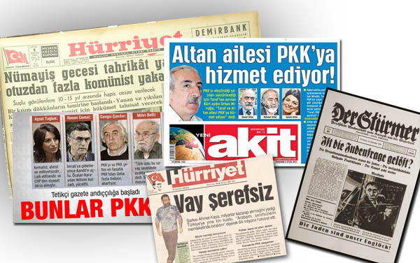 Tetikçi gazetecilik hedefe doymuyor: Söz de öldürür