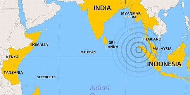Endonezya'da 8,7 büyüklüğünde deprem oldu