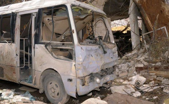 Halep'te bombalar altında günlük hayat  