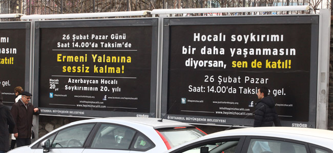 İHD: 'Hocalı afişleri nefret söylemidir'