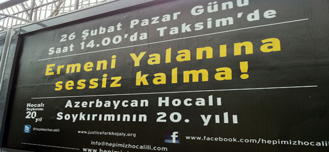 'Ermeni yalanı' tehdidine kovuşturmaya yer yok