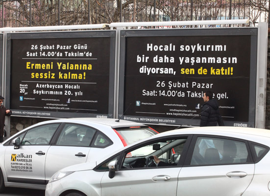 İHD: 'Hocalı afişleri nefret söylemidir'