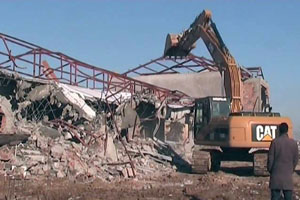 Malatya Belediyesi Ermeni Mezarlığı'ndaki binaların yapımına başladı