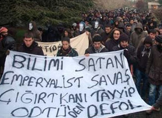 ODTÜ'de öğrenciler neyi protesto etti? 