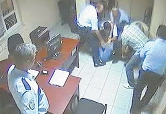 Karakolda polis şiddetinin görüntüleri ortaya çıktı