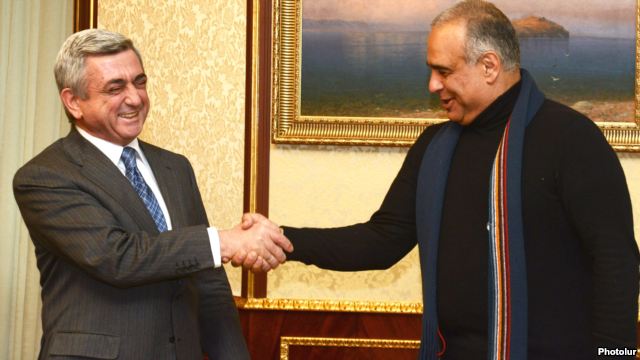 Sarkisyan ve Hovhannisyan'dan sürpriz buluşma