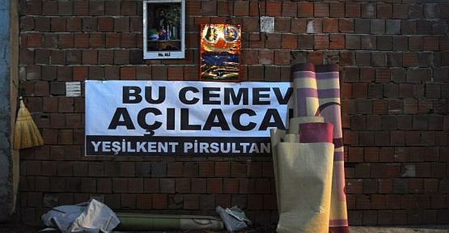 CHP'li belediye Yeşilkent Cemevi'ni 6. kez bastı