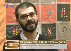 Rober Koptaş İMC TV'deki Dîrok programında 1915’i hazırlayan süreci anlattı