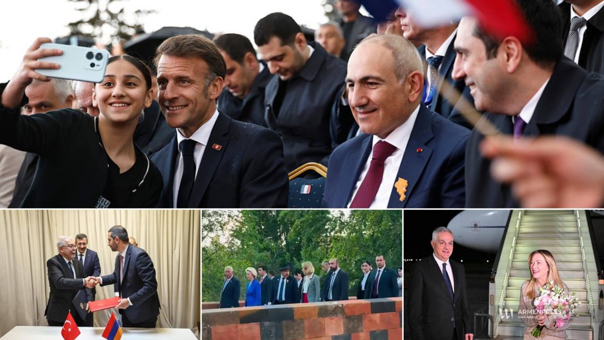 Yerevan'daki zirvelerden geri kalanlar