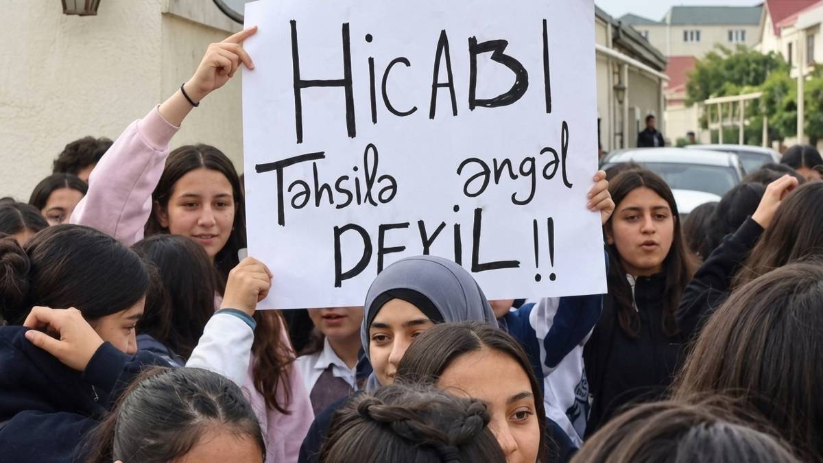 Azerbaycan’da başörtüsü isyanı